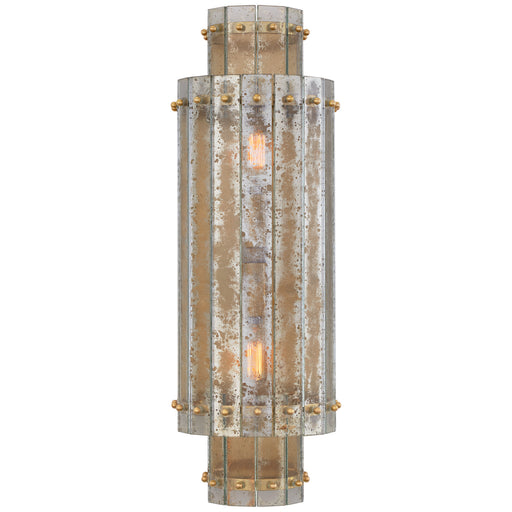 Visual Comfort - S 2651HAB-AM - Two Light Wall Sconce - Cadence - Hand-Rubbed Antique Brass