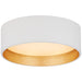 Visual Comfort - S 4040WHT - LED Flush Mount - Shaw - Matte White