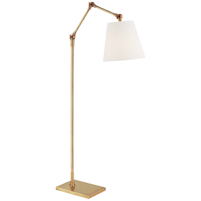 Visual Comfort - SK 1115HAB-L - One Light Floor Lamp - Graves - Hand-Rubbed Antique Brass