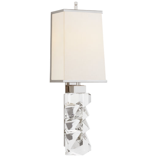 Visual Comfort - TOB 2950CG/PN-L/PN - Two Light Wall Sconce - Argentino - Crystal and Polished Nickel