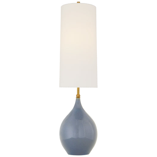Visual Comfort - TOB 3684PBC-L - One Light Table Lamp - Loren - Polar Blue Crackle