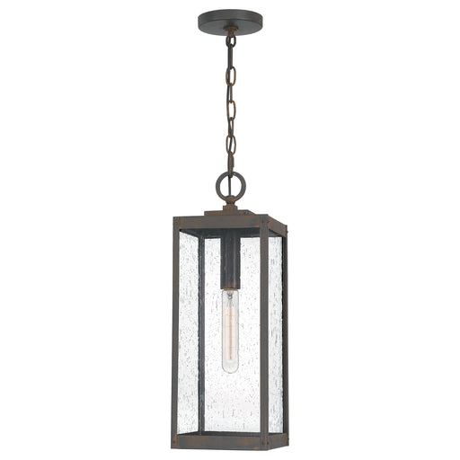 Quoizel - WVR1907IZ - One Light Outdoor Hanging Lantern - Westover - Industrial Bronze
