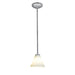 Access - 28004-3R-BS/WHT - LED Pendant - Martini - Brushed Steel