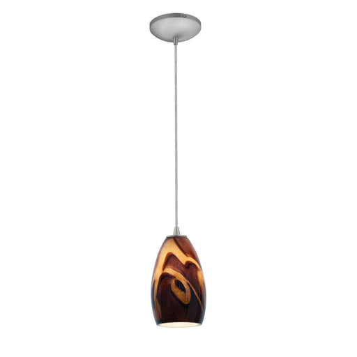 Access - 28012-3C-BS/ICA - LED Pendant - Champagne - Brushed Steel