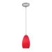 Access - 28012-3C-BS/RED - LED Pendant - Champagne - Brushed Steel