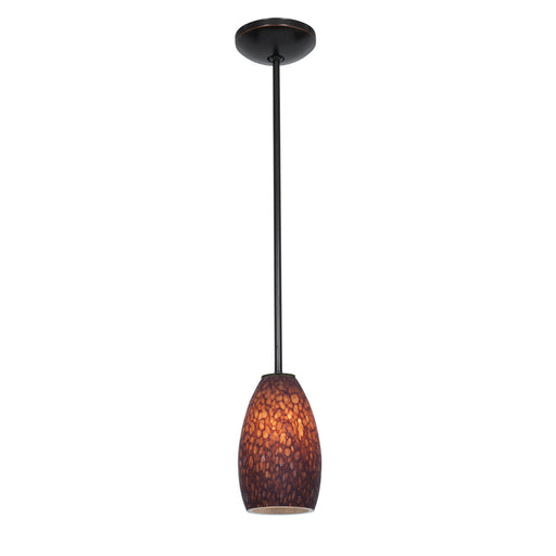 Access - 28012-3R-ORB/BRST - LED Pendant - Champagne - Oil Rubbed Bronze