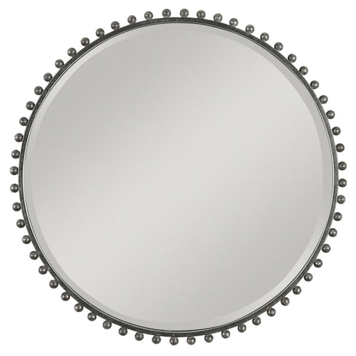 Uttermost - 09691 - Mirror - Taza - Black With Silver Highlights