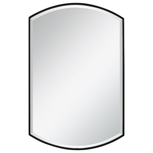 Uttermost - 09705 - Mirror - Shield - Satin Black