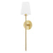 Hudson Valley - 2061-AGB - One Light Wall Sconce - Niagra - Aged Brass
