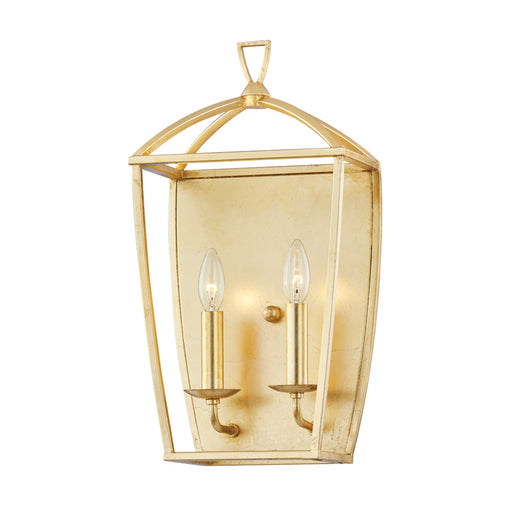 Hudson Valley - 8302-GL - Two Light Wall Sconce - Bryant - Gold Leaf