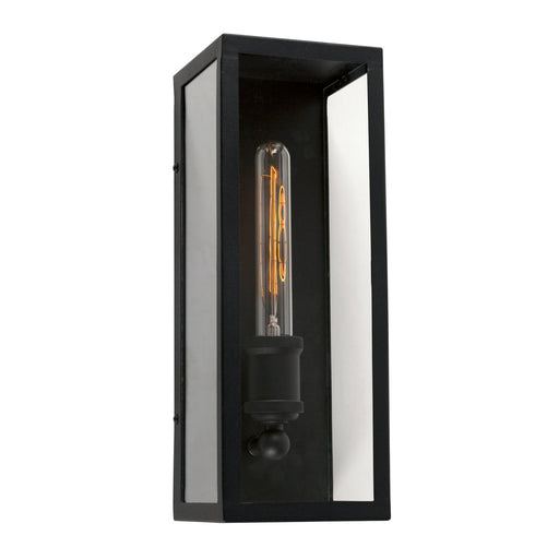 Forte - 1155-01-04 - One Light Outdoor Wall Mount - Erin - Black