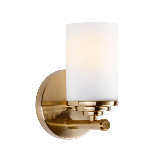 Forte - 5105-01-12 - One Light Wall Sconce - Ames - Soft Gold