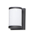 Maxim - 52125WTBK - LED Outdoor Wall Sconce - Barrel - Black