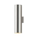 Maxim - 86405AL - LED Outdoor Wall Sconce - Outpost - Brushed Aluminum