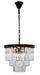 Elegant Lighting - 1231D20MB/RC - Nine Light Chandelier - Sydney - Matte Black