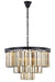 Elegant Lighting - 1231D26MB-GT/RC - Nine Light Chandelier - Sydney - Matte Black