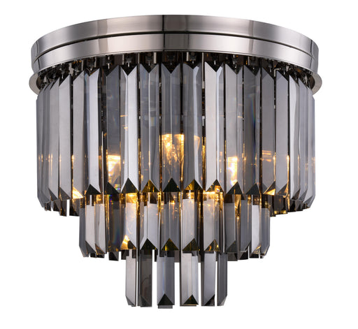 Elegant Lighting - 1231F20PN-SS/RC - Nine Light Flush Mount - Sydney - Polished Nickel