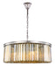 Elegant Lighting - 1238G43PN-GT/RC - Ten Light Chandelier - Sydney - Polished Nickel