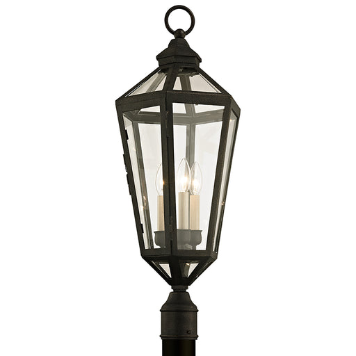 Troy Lighting - P6375 - Three Light Post Lantern - Calabasas - Vintage Bronze