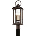 Troy Lighting - P7445 - Three Light Post Lantern - Chaplin - Vintage Bronze