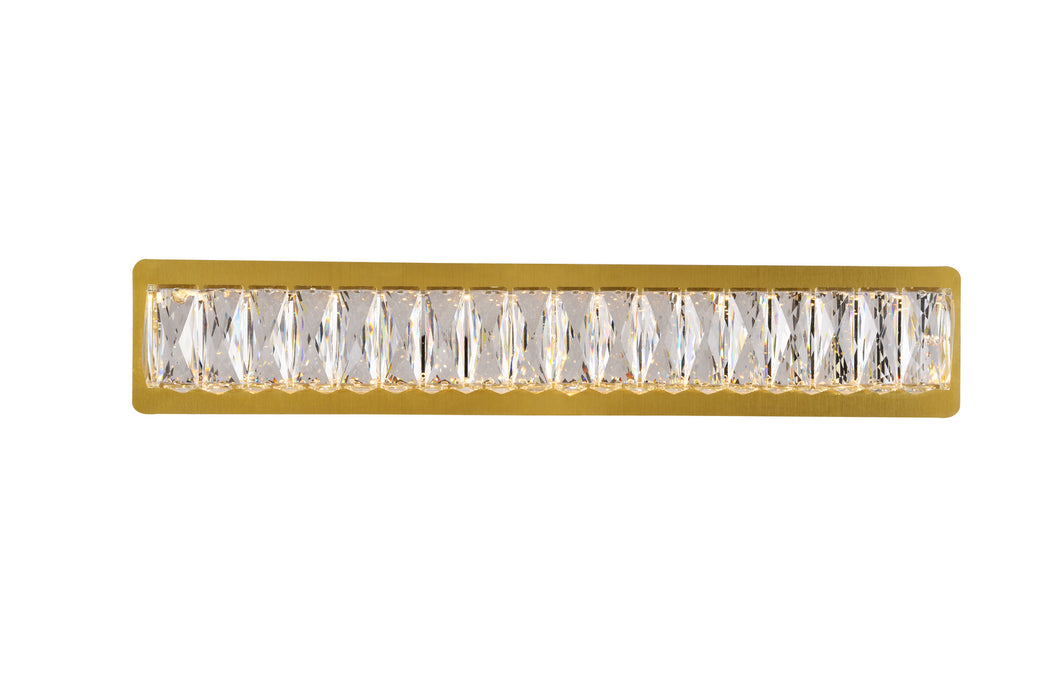 Elegant Lighting - 3502W24G - LED Wall Sconce - Monroe - Gold