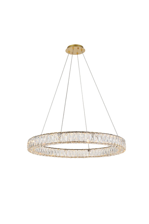 Elegant Lighting - 3503D31G - LED Chandelier - Monroe - Gold