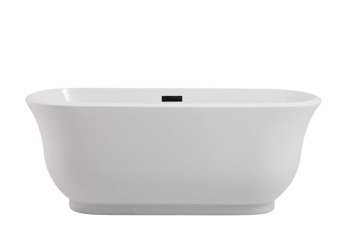Elegant Lighting - BT10259GW - Bathtub - Coralie - Glossy White