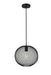 Elegant Lighting - LD2249BK - One Light Pendant - Keller - Black