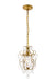 Elegant Lighting - LD5017D11BR - One Light Pendant - Kirin - Brass