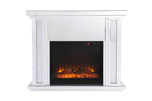 Elegant Lighting - MF9901-F1 - Mantle With Fireplace - Modern - Clear