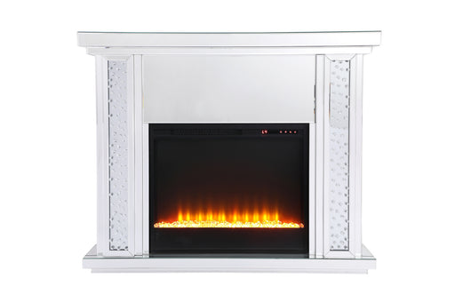 Modern Mantle With Fireplace
