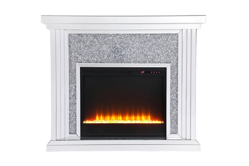 Modern Mantle With Fireplace