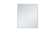 Elegant Lighting - MR43036S - Mirror - Monet - Silver