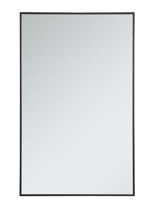 Elegant Lighting - MR43048BK - Mirror - Monet - Black