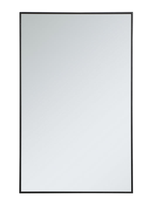 Elegant Lighting - MR43048BK - Mirror - Monet - Black
