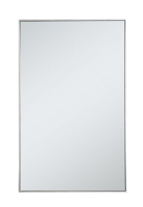 Elegant Lighting - MR43048S - Mirror - Monet - Silver