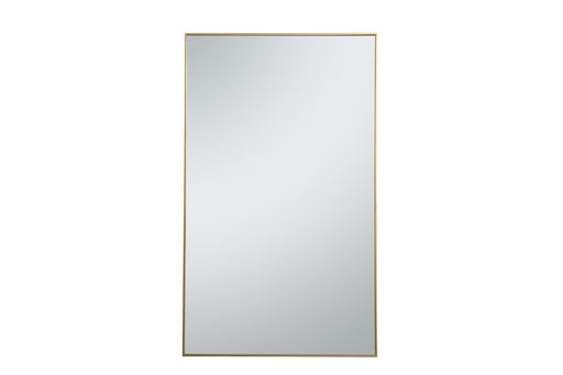 Elegant Lighting - MR43660BR - Mirror - Monet - Brass