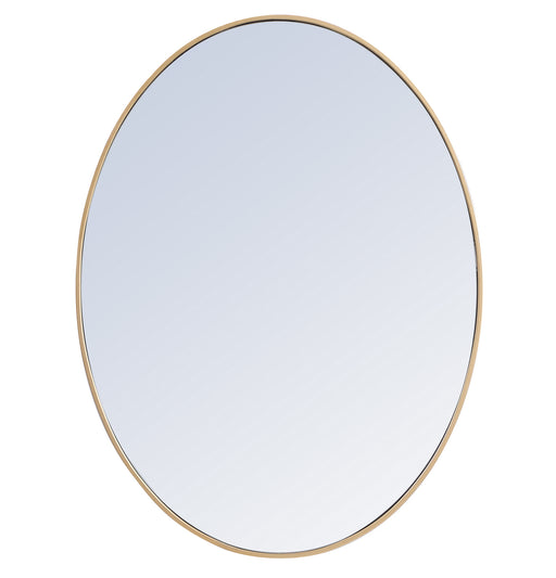 Elegant Lighting - MR4630BR - Mirror - Decker - Brass