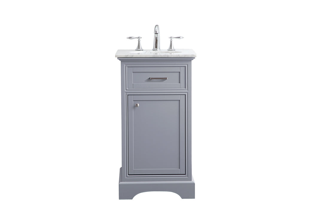 Elegant Lighting - VF15019GR - Single Bathroom Vanity Set - Americana - Light Grey