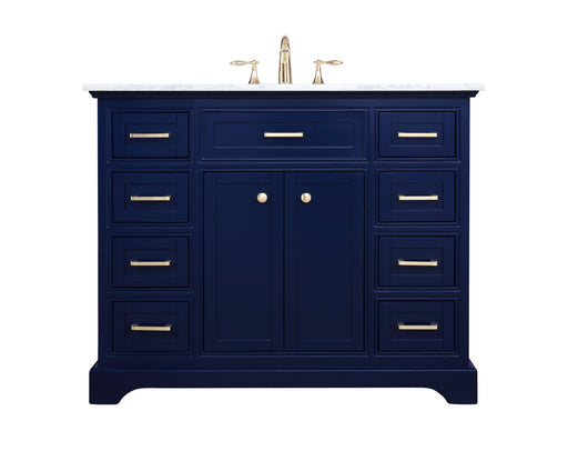 Elegant Lighting - VF15042BL - Bathroom Vanity Set - Americana - Blue