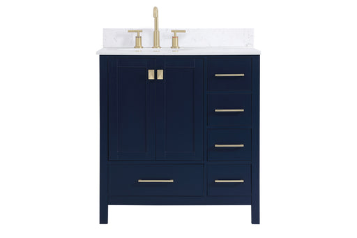 Elegant Lighting - VF18832BL-BS - Bathroom Vanity Set - Irene - Blue