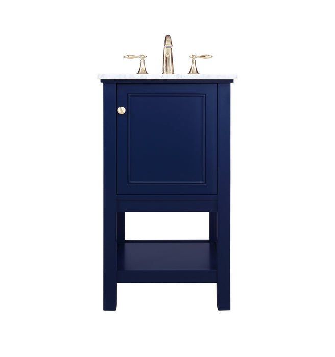 Elegant Lighting - VF27019BL - Bathroom Vanity Set - Metropolis - Blue