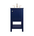 Elegant Lighting - VF27019BL - Bathroom Vanity Set - Metropolis - Blue