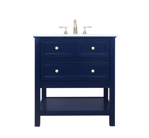 Elegant Lighting - VF27030BL - Bathroom Vanity Set - Metropolis - Blue