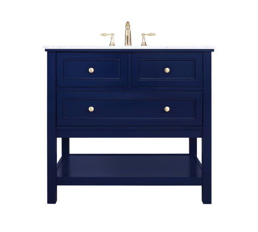 Elegant Lighting - VF27036BL - Bathroom Vanity Set - Metropolis - Blue