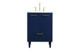 Elegant Lighting - VF47024MBL - Vanity Sink Set - Baldwin - Blue