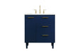 Elegant Lighting - VF47030MBL - Vanity Sink Set - Baldwin - Blue