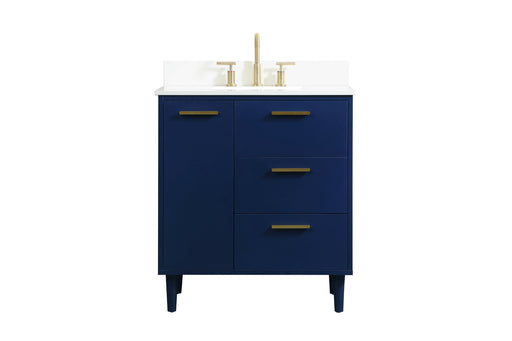 Elegant Lighting - VF47030MBL-BS - Vanity Sink Set - Baldwin - Blue