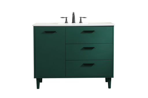 Elegant Lighting - VF47042MGN - Vanity Sink Set - Baldwin - Green