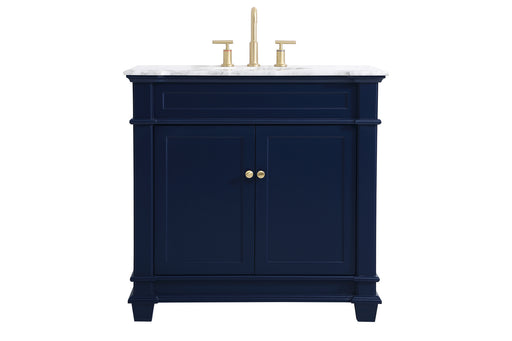 Elegant Lighting - VF50036BL - Bathroom Vanity Set - Wesley - Blue